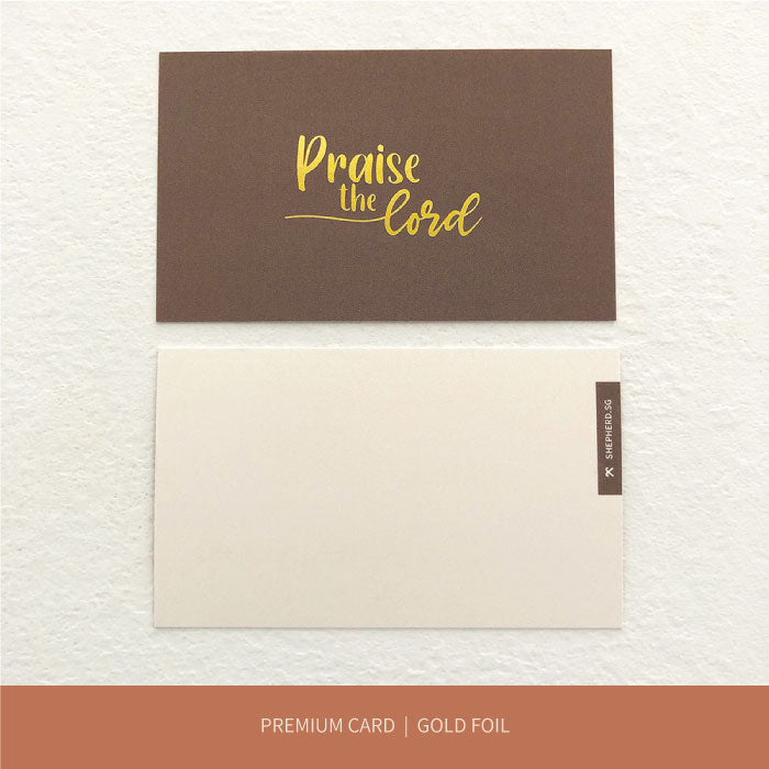 christian gift card praise the lord