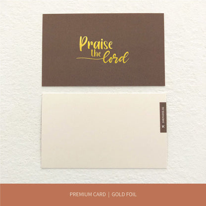 christian gift card praise the lord