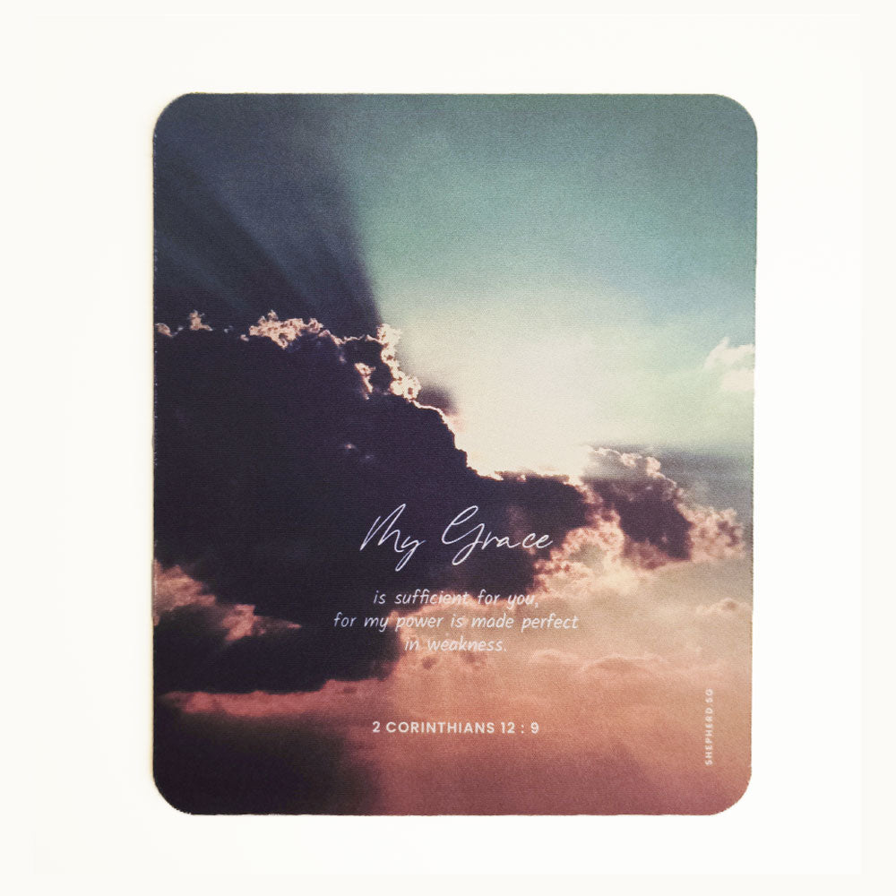 mousepad my grace is sufficient