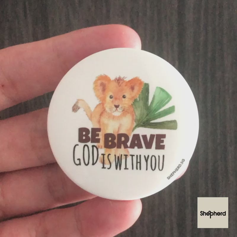 children pin badge video